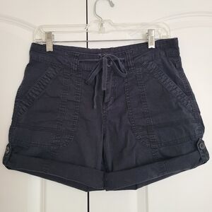 Supplies By UnionBay Black Convertible Shorts Size 4